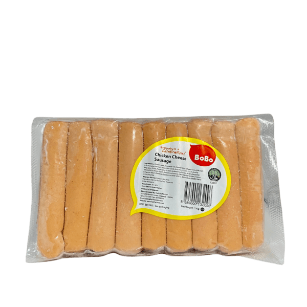 Bobo Chicken Cheese Sausages 1Kg