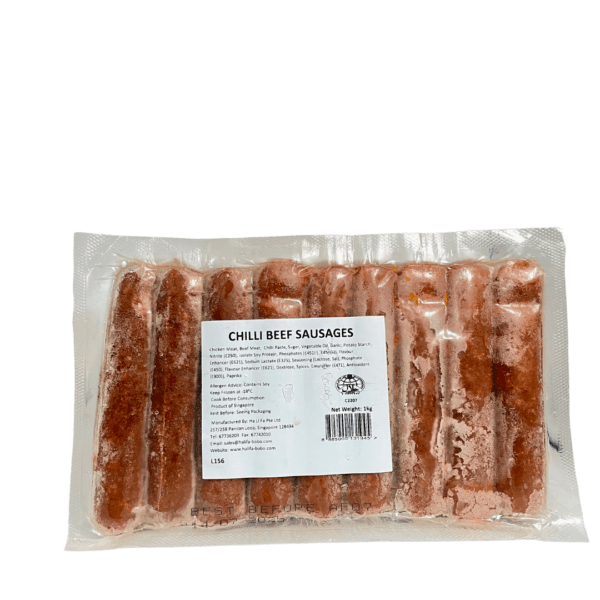 Bobo Chilli Beef Sausages 1Kg