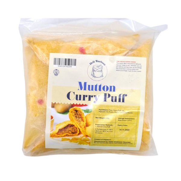 mutton curry puff deli warisan