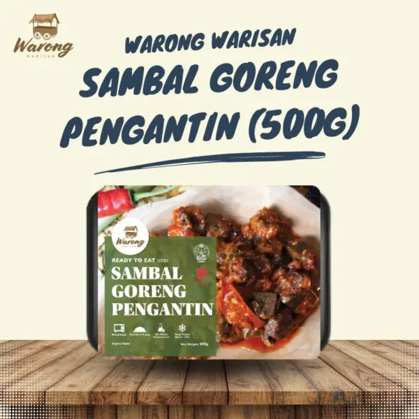 WARONG WARISAN RTE SAMBAL GORENG PENGANTIN 500G - Image 3