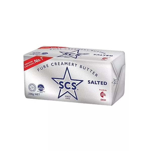 SCS Block Butter Salted 250g