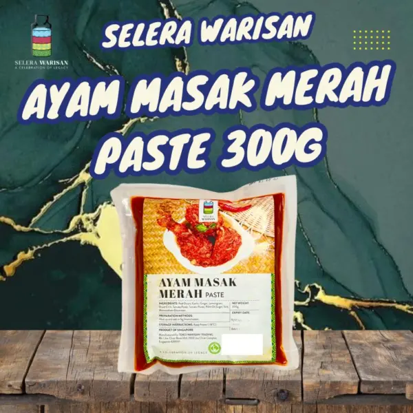 SELERA WARISAN AYAM MASAK MERAH PASTE 300G - Image 3