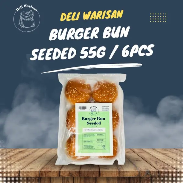 DELI WARISAN BURGER BUN SEED 4 INCHES 6PCS - Image 3