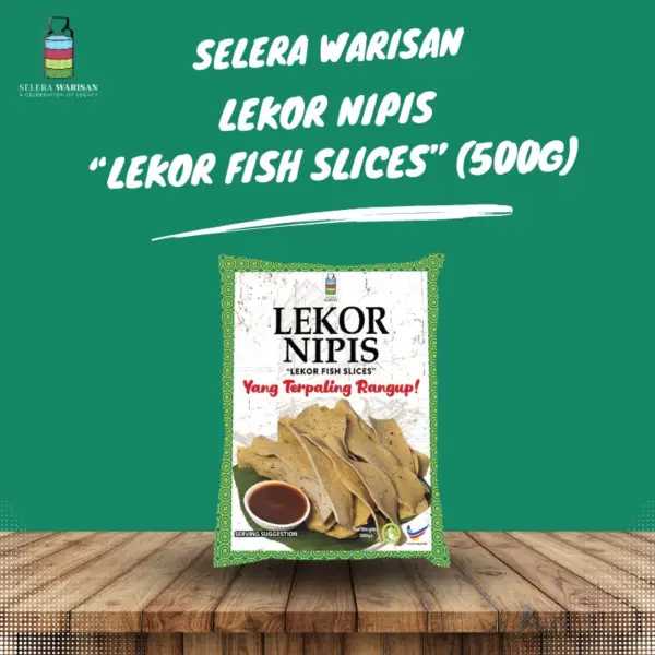 SELERA WARISAN KEROPOK LEKOR NIPIS 500G - Image 3