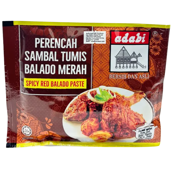 ADABI PERENCAH SAMBAL TUMIS BALADO MERAH 120G