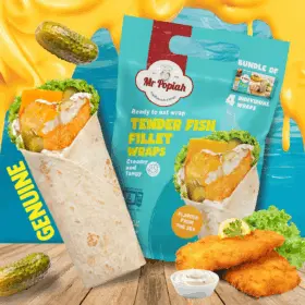 MR POPIAH TENDER FISH FILLET WRAP BUNDLE PACK 4'S 600G