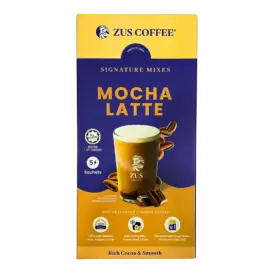 ZUS SIGNATURE MIXES MOCHA LATTE 5 PCS
