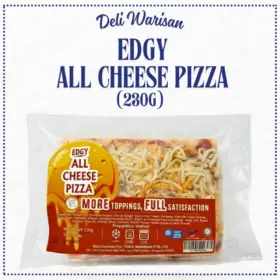 DELI WARISAN EDGY ALL CHEESE PIZZA (230G)