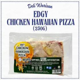 DELI WARISAN EDGY CHICKEN HAWAIIAN PIZZA (250G)